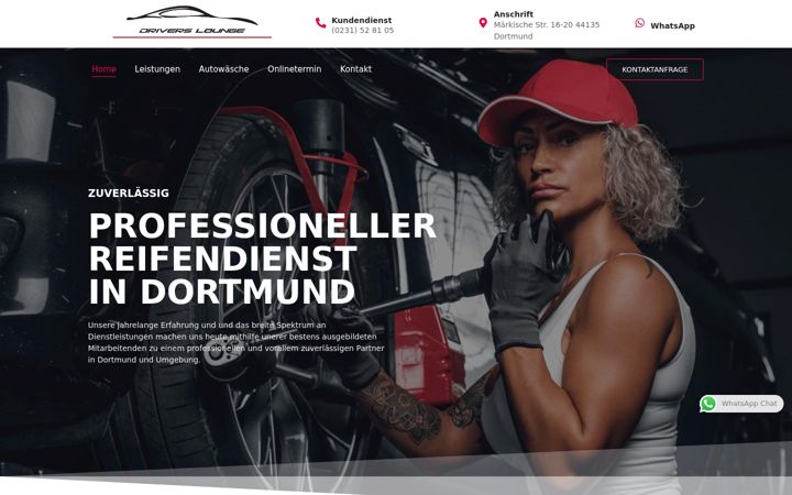 Screenshot of dortmunder-reifenservice.de