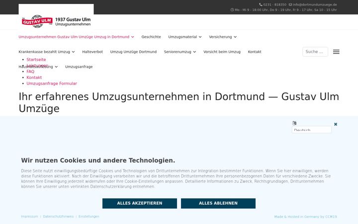 Screenshot of dortmundumzuege.de