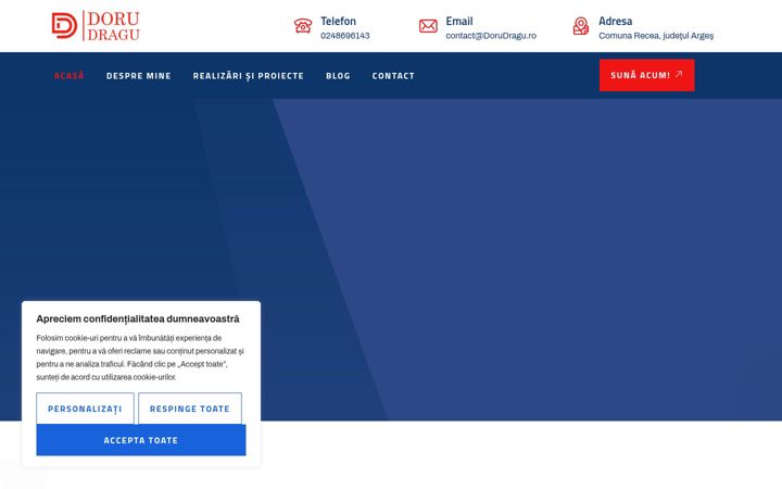 Screenshot of dorudragu.ro