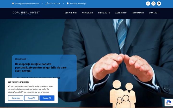 Screenshot of doruidealinvest.com