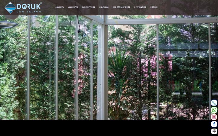Screenshot of dorukcambalkon.com