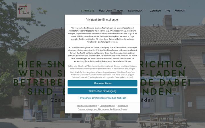 Screenshot of dorv.de