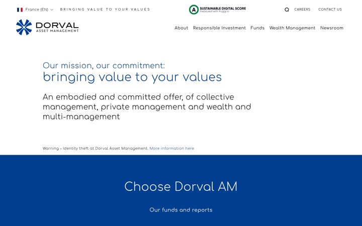 Screenshot of dorval-am.com
