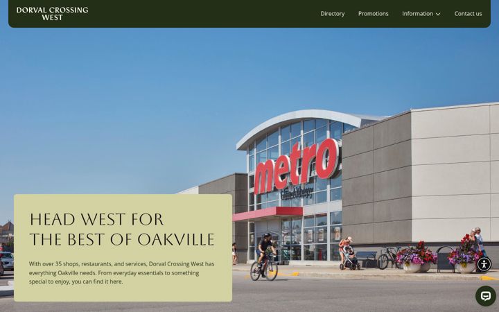 Screenshot of dorvalcrossingwest.com