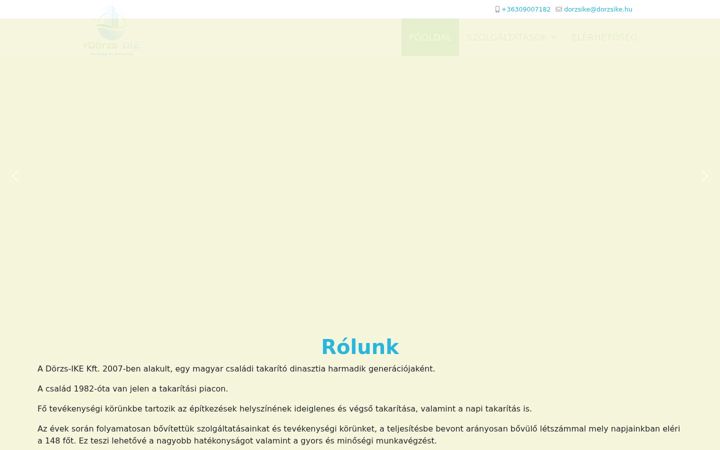 Screenshot of dorzsike.hu