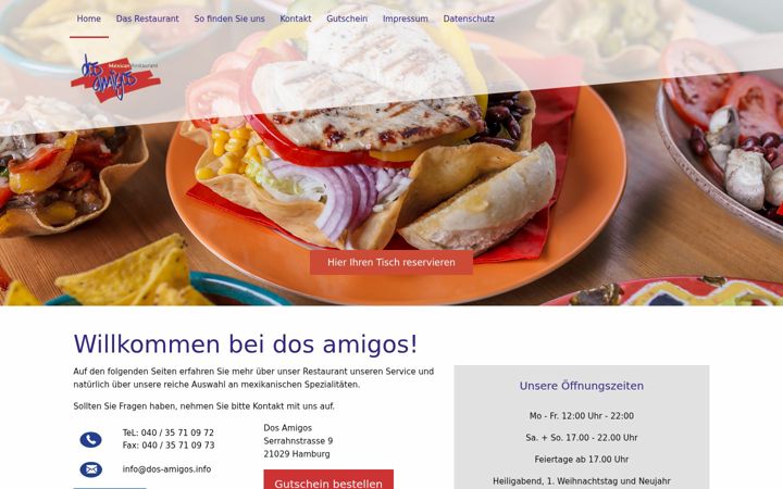 Kuvakaappaus sivustosta dos-amigos.info