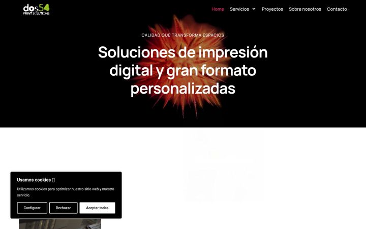 Screenshot of dos54.com