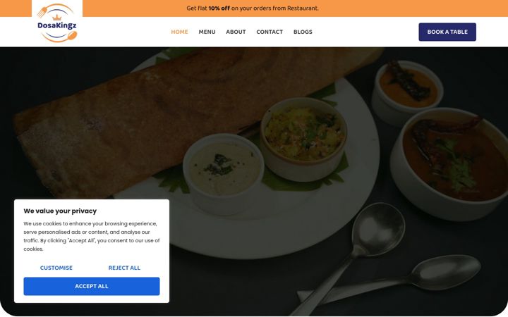 Screenshot of dosakingz.com