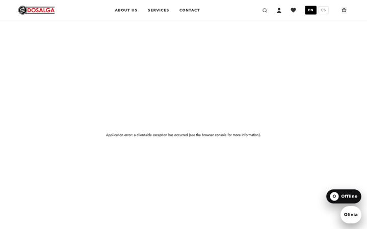 Screenshot of dosalga.store