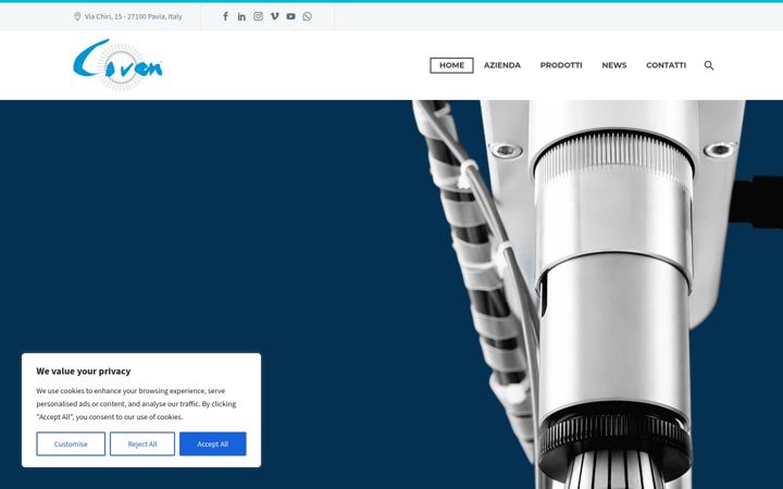 Screenshot di dosatriceprofumi.it