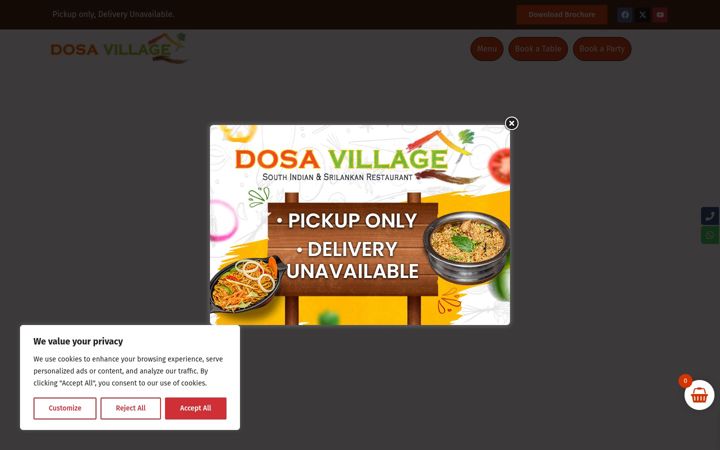 Screenshot of dosavillageprescot.co.uk