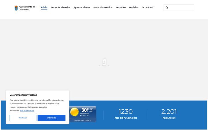 Screenshot of dosbarrios.com