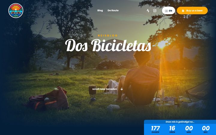 Screenshot of dosbicicletas.com