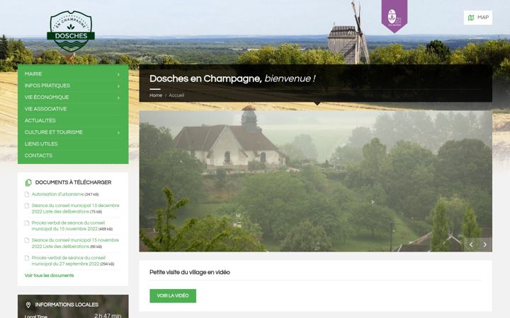 Screenshot of doschesenchampagne.com