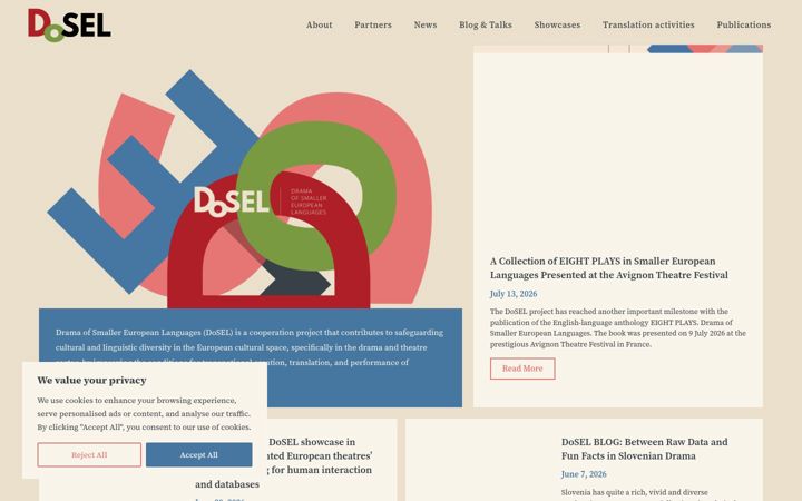 Képernyőkép: dosel.eu