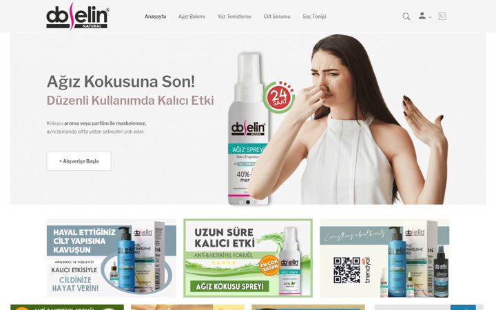 Screenshot of doselin.com