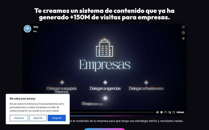Screenshot of dosenuno.es