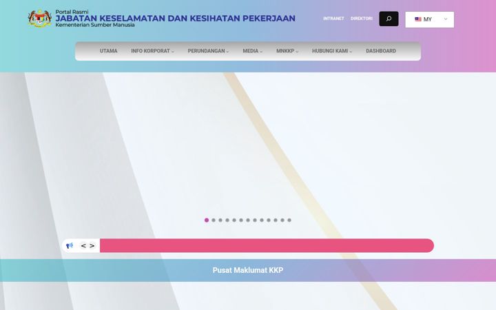 Screenshot of dosh.gov.my