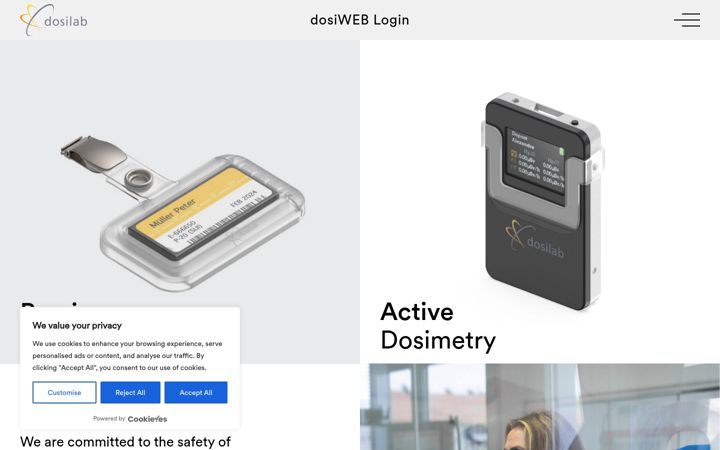 Screenshot of dosilab.ch