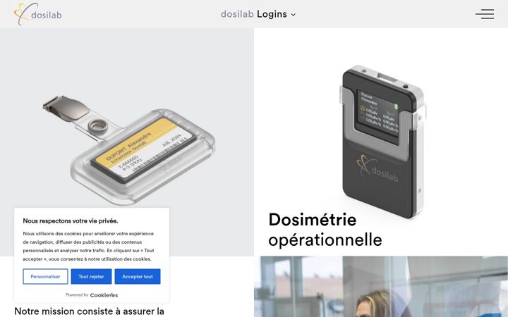 Screenshot of dosilab.fr
