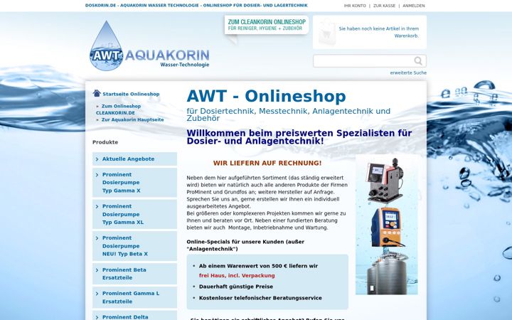 Screenshot of doskorin.de