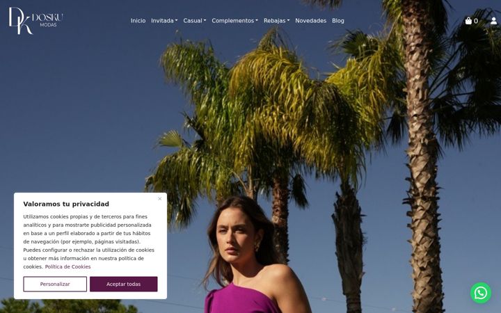 Screenshot of doskumodas.es
