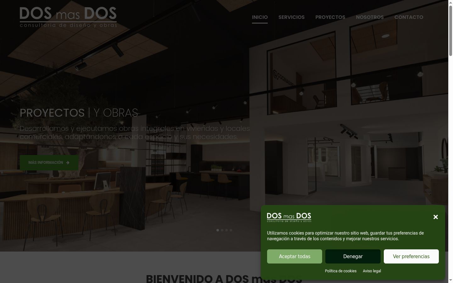 Screenshot tal-banner tal-kunsens muri qabel kwalunkwe interazzjoni