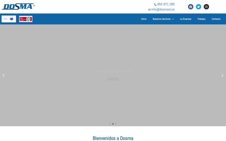 Screenshot of dosmasl.es