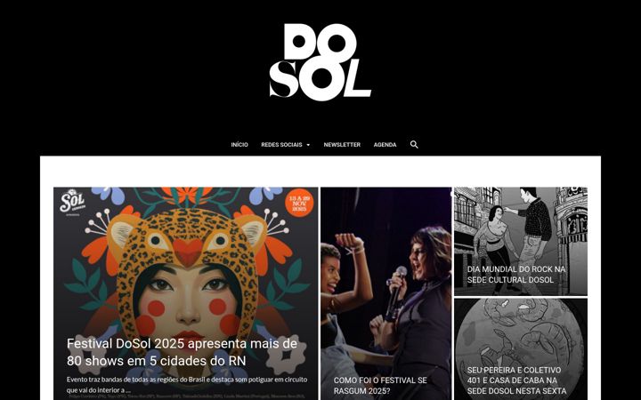 Snimka zaslona za dosol.com.br