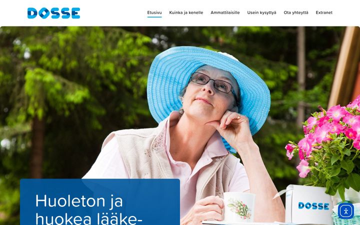 Screenshot di dosse.fi