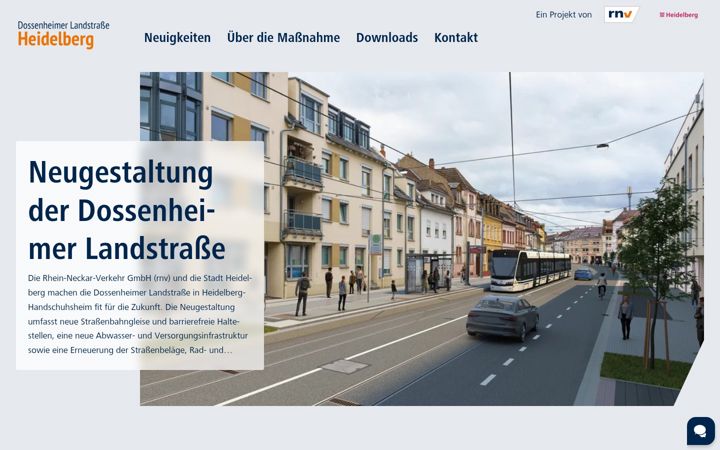 Screenshot of dossenheimer-landstrasse.de