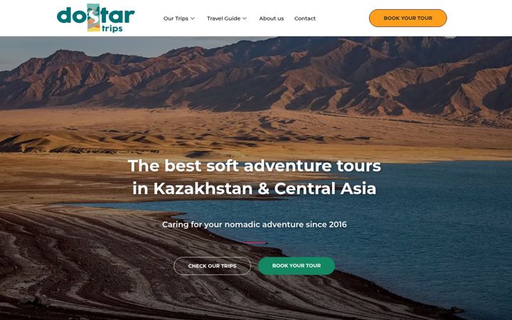 Screenshot of dostartrips.com