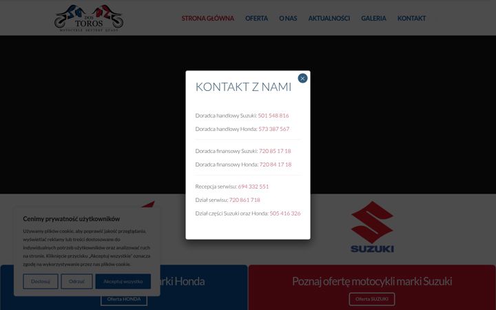 Skjámynd af dostoros.pl