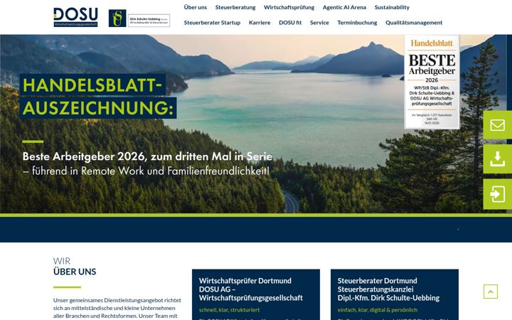 Screenshot of dosu.de