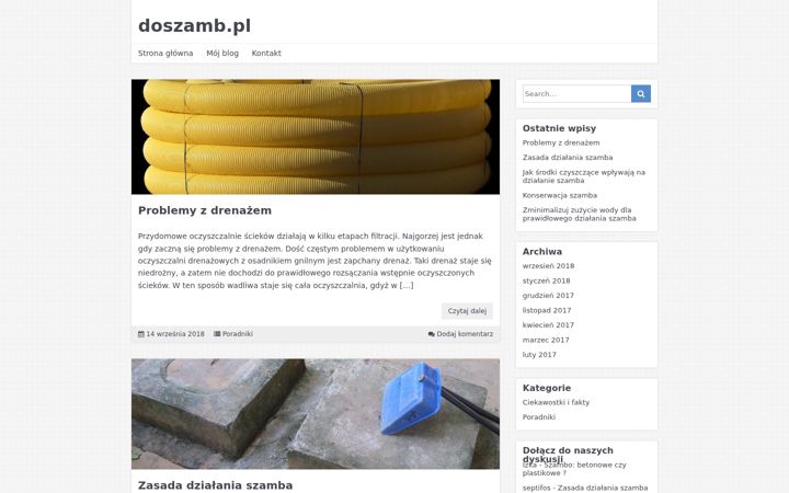 Skjámynd af doszamb.pl