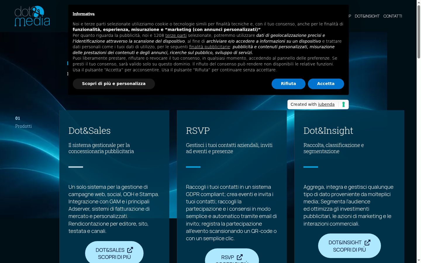 Screenshot van de toestemmingsbanner zoals getoond vóór enige interactie