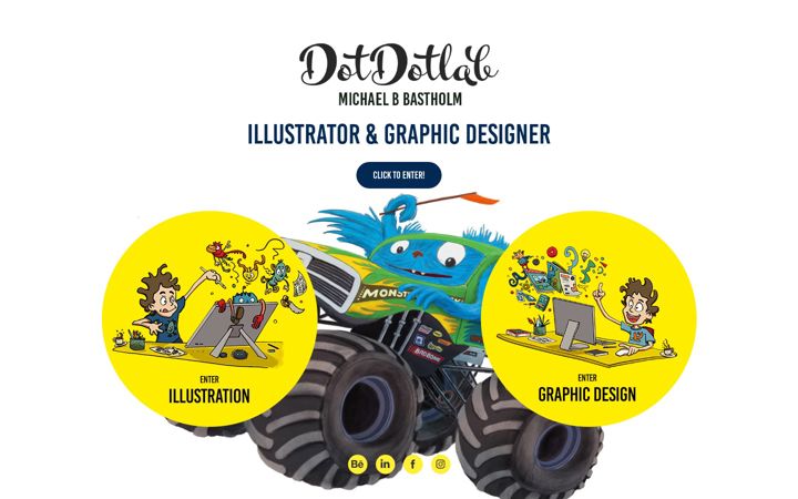 Snímek obrazovky dotdotlab.dk