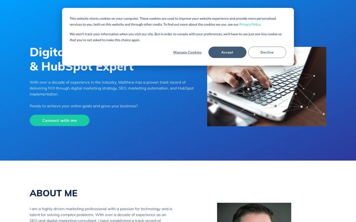 Screenshot of dotdynamic.ie