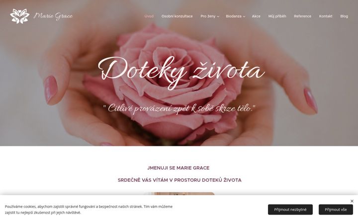 Snímek obrazovky dotekyzivota.cz