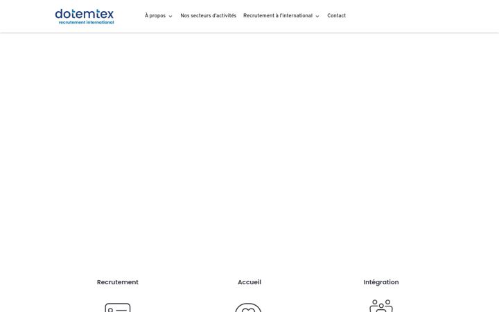 Screenshot ta' dotemtexinternational.ca