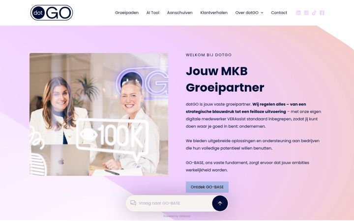 Screenshot ta' dotgo.nl
