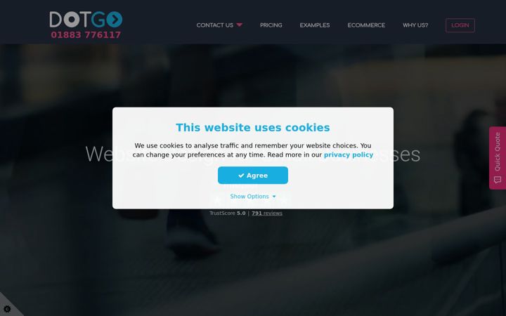 Screenshot of dotgo.uk