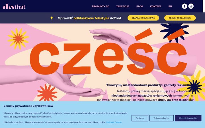 Snímek obrazovky dothat.pl