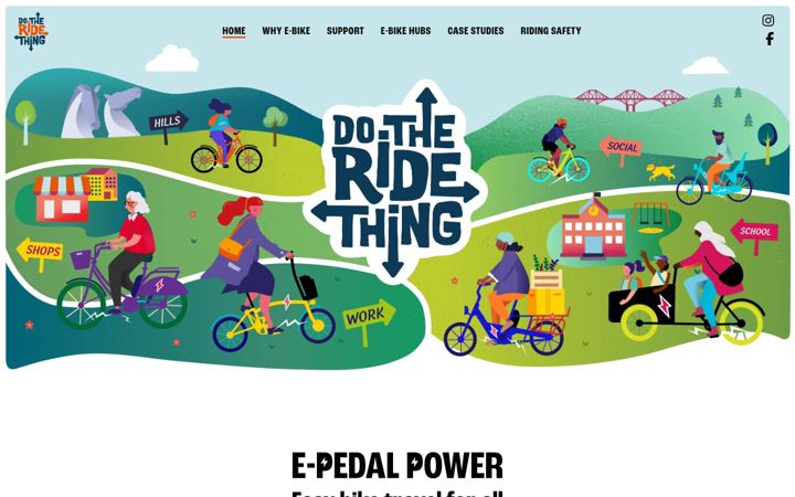 Screenshot of dotheridething.co.uk