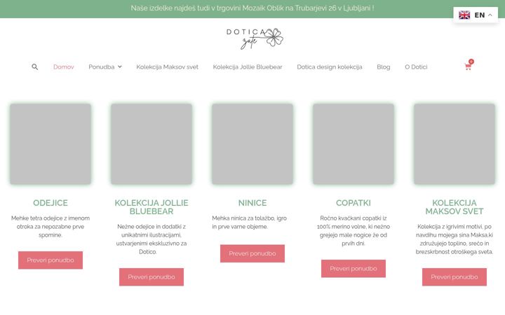 Screenshot of dotica.si