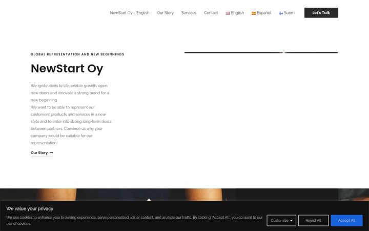 Screenshot di dotican.fi