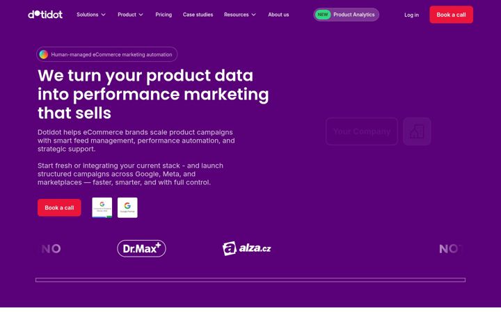 Skärmbild av dotidot.io