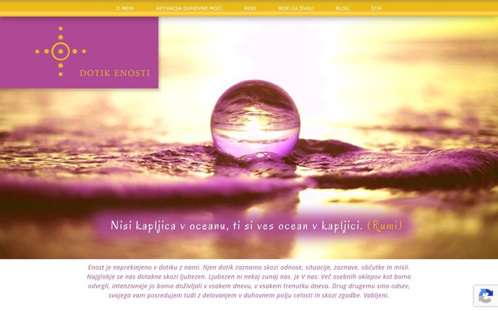 Screenshot of dotikenosti.si