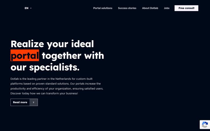 Screenshot of dotlab.net