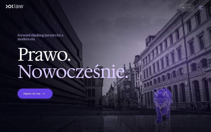 Screenshot of dotlaw.co